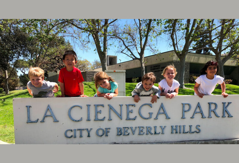 The playground will cater to two different age groups. Photo courtesy city of Beverly Hills