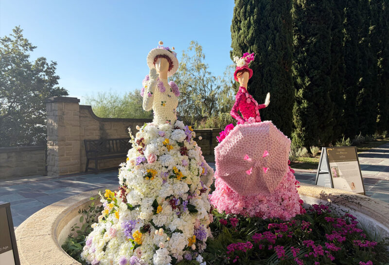 The Fleurs de Villes exhibit is open through Nov. 4.